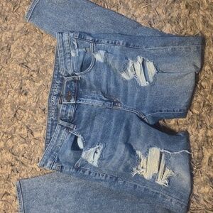 American Eagle Distressed  Super Stretch Jeans Sz 12R